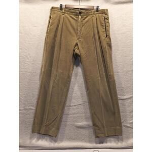 VTG Y2K Charles F. Orvis Signature Collection Pleated Corduroy Pants 36x30